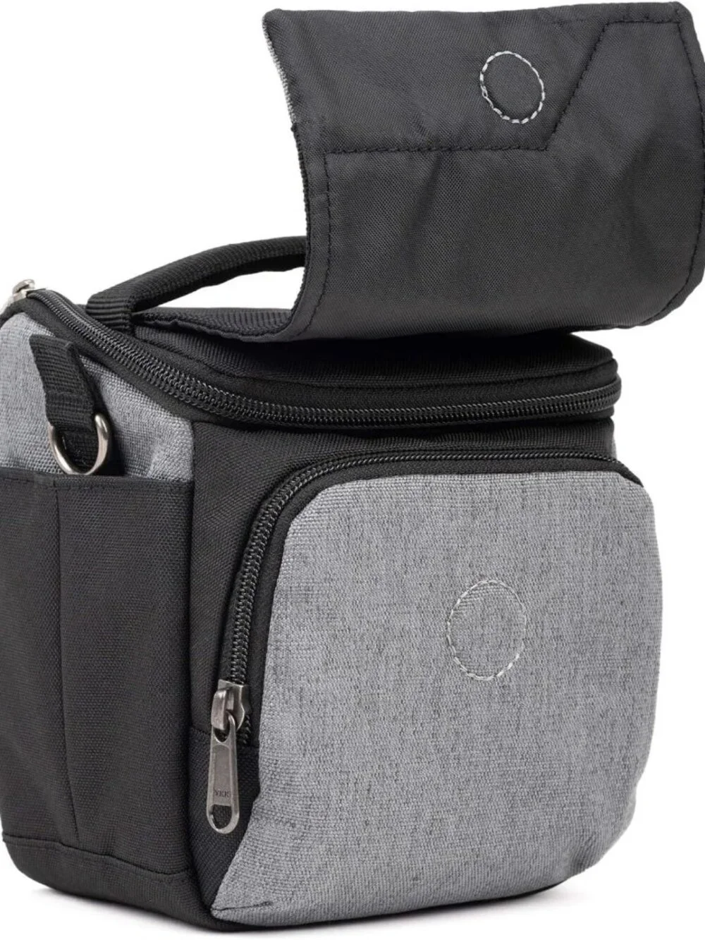 Medium Cool Grey Camera Bag for Mirrorless Cameras - Stylish & Functional Design